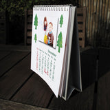 Watercolor 145x170mm with Chinese Lunar Dates