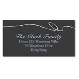 Hand-drawn Line Boy Birth Announcements