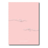 Hand-drawn Line Girl Birth Announcements