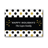 Golden Holidays (Polka Dots)
