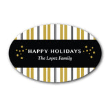 Golden Holidays (Stripes)