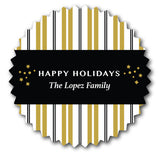 Golden Holidays (Stripes)