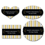 Golden Holidays (Stripes)
