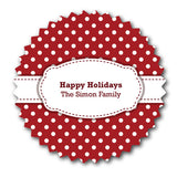 Rouge Holidays (Polka dots)