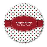 Tri-color Holidays (Polka dots)