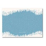 Blue card back(bi-fold)