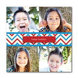 Zigzag card front