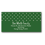 Green address labels