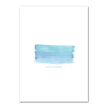 Blue card back(bi-fold)