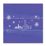 Blue card back(bi-fold)