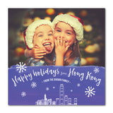 Blue card front