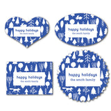 Holiday Forest (Blue)