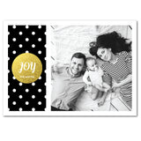 Black, White & Gold (Dots)