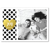 Black, White & Gold (Polka)