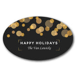 Golden Glitter Black