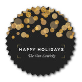 Golden Glitter Black