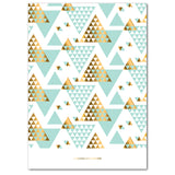 Geometric Christmas Trees | Holiday Cards by Blank Sheet
