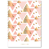 Geometric Christmas Trees | Holiday Cards by Blank Sheet