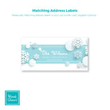 Snowy Holiday | Address Labels | Holiday Cards by Blank Sheet