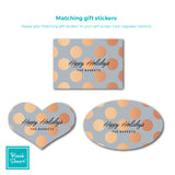 Radiance | Gift Stickers | Holiday Cards by Blank Sheet