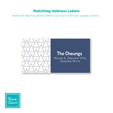 Winter Symmetry | Address Labels | Holiday Cards by Blank Sheet