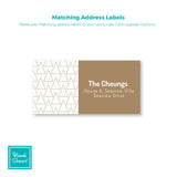 Winter Symmetry | Address Labels | Holiday Cards by Blank Sheet