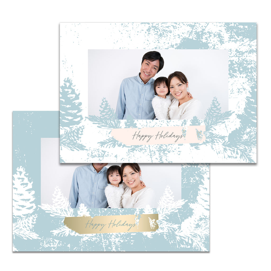 Conifer Cone Stencil | Holiday Cards and Christmas Cards by Blank Sheet