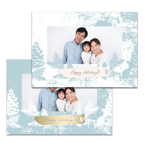 Conifer Cone Stencil | Holiday Cards and Christmas Cards by Blank Sheet