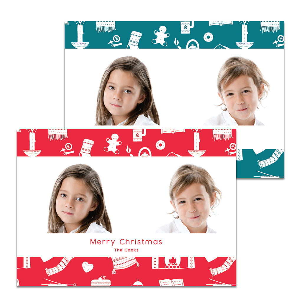 The Best Things | Holiday Cards and Christmas Cards by Blank Sheet