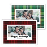 Festive Plaid | Holiday Cards and Christmas Cards by Blank Sheet