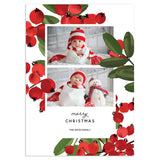 Ash Berry Love | Holiday Cards and Christmas Cards by Blank Sheet