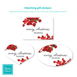 Ash Berry Love | Holiday Cards and Christmas Cards by Blank Sheet