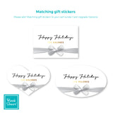 Festive Ribbon Bow | Holiday Cards and Christmas Cards by Blank Sheet
