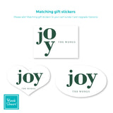 Wishing You JOY | Holiday Cards and Christmas Cards by Blank Sheet