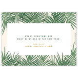 Subtropical Wishes | Holiday Cards and Christmas Cards by Blank Sheet