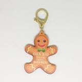 Gingerbread Boy Bashtags®  | Personalized Pet ID Tags for Dogs & Cats by Blank Sheet