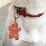 Gingerbread Girl Bashtags®  | Personalized Pet ID Tags for Dogs & Cats by Blank Sheet
