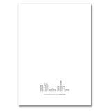 Hong Kong Skyline Moving Announcements | Blank Sheet