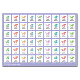 My Labels™ Chic & Fun Iron-on Fabric Name Labels Assorted