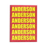 Embossed Family Name Red Packets 凸字效果姓氏利是封 3.5"x4.75"
