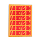 Embossed Family Name Red Packets 凸字效果姓氏利是封 3.5"x4.75"