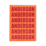 Embossed Family Name Red Packets 凸字效果姓氏利是封 3.5"x4.75"