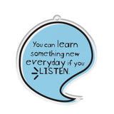 Inspiring Quote Bag Tag