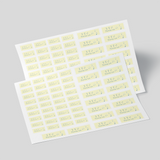Classic name labels