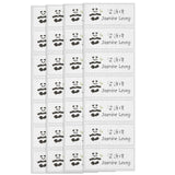 Fabric iron-on name labels 