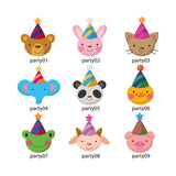 Party Animals bag tags