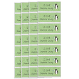 Fabric iron-on name labels 