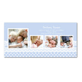 Polka Dots Lace Birth Announcements