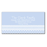 Polka Dots Lace Birth Announcements