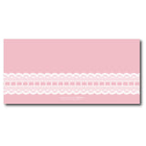 Polka Dots Lace Birth Announcements